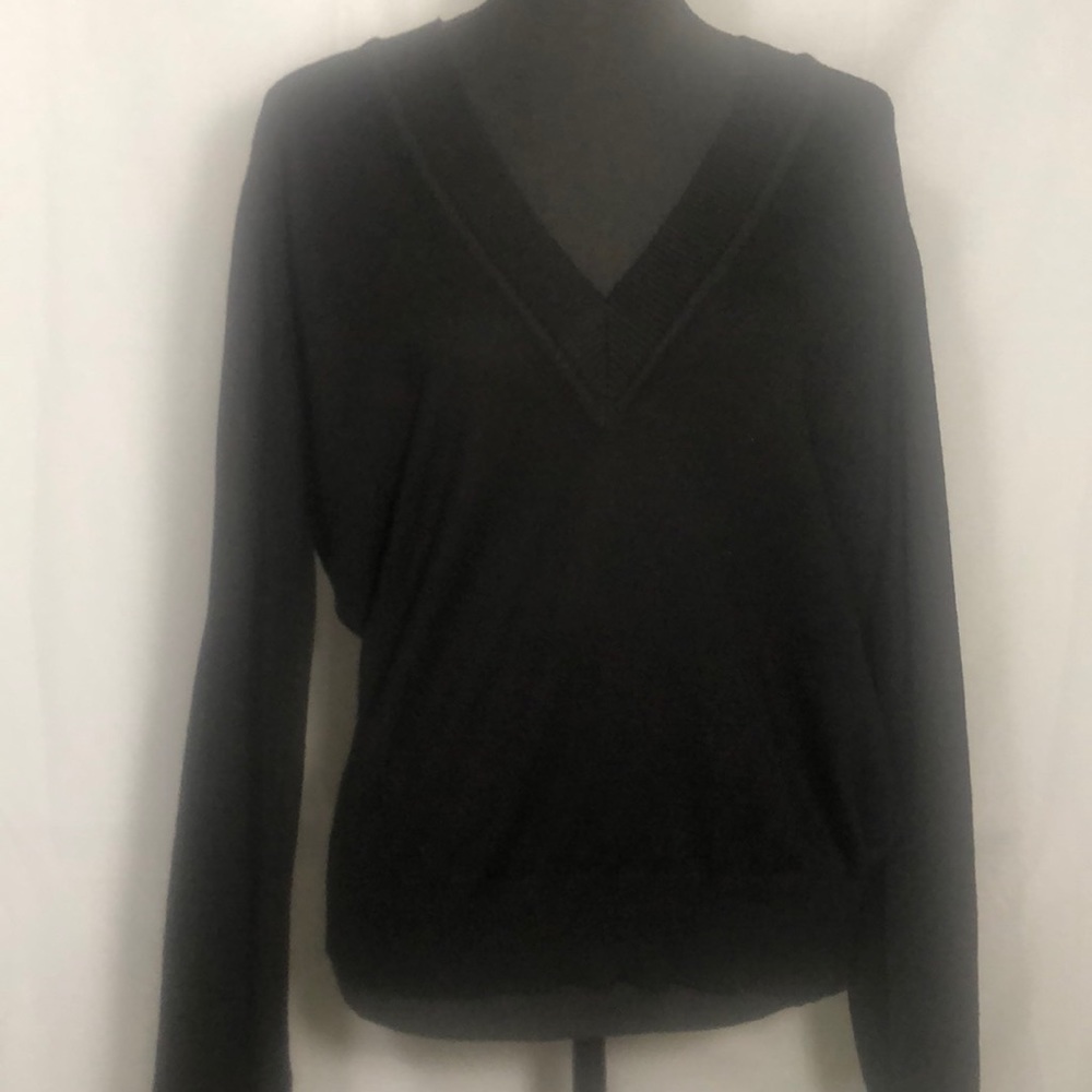 V neck Merino Wool Sweater
